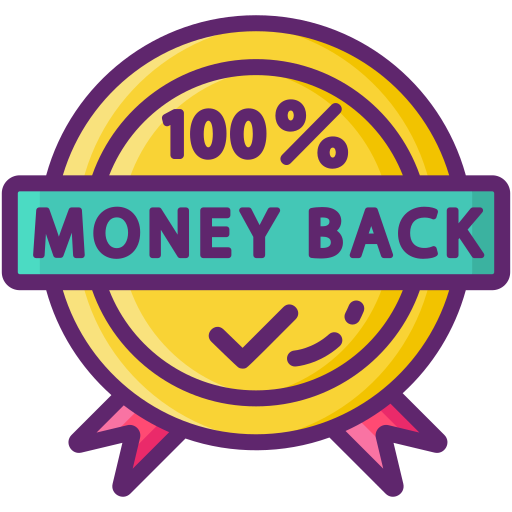 %100 Money Back Gurantee